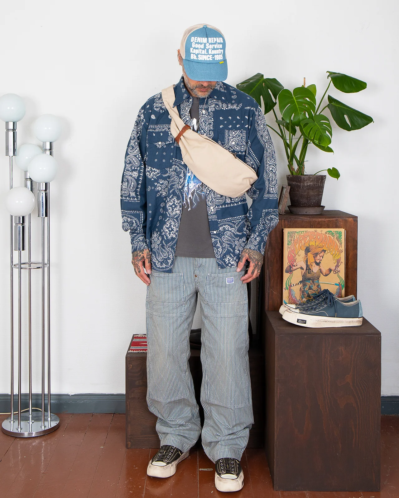 Kapital Liberty Hickoree Lumber Pants - Image 2