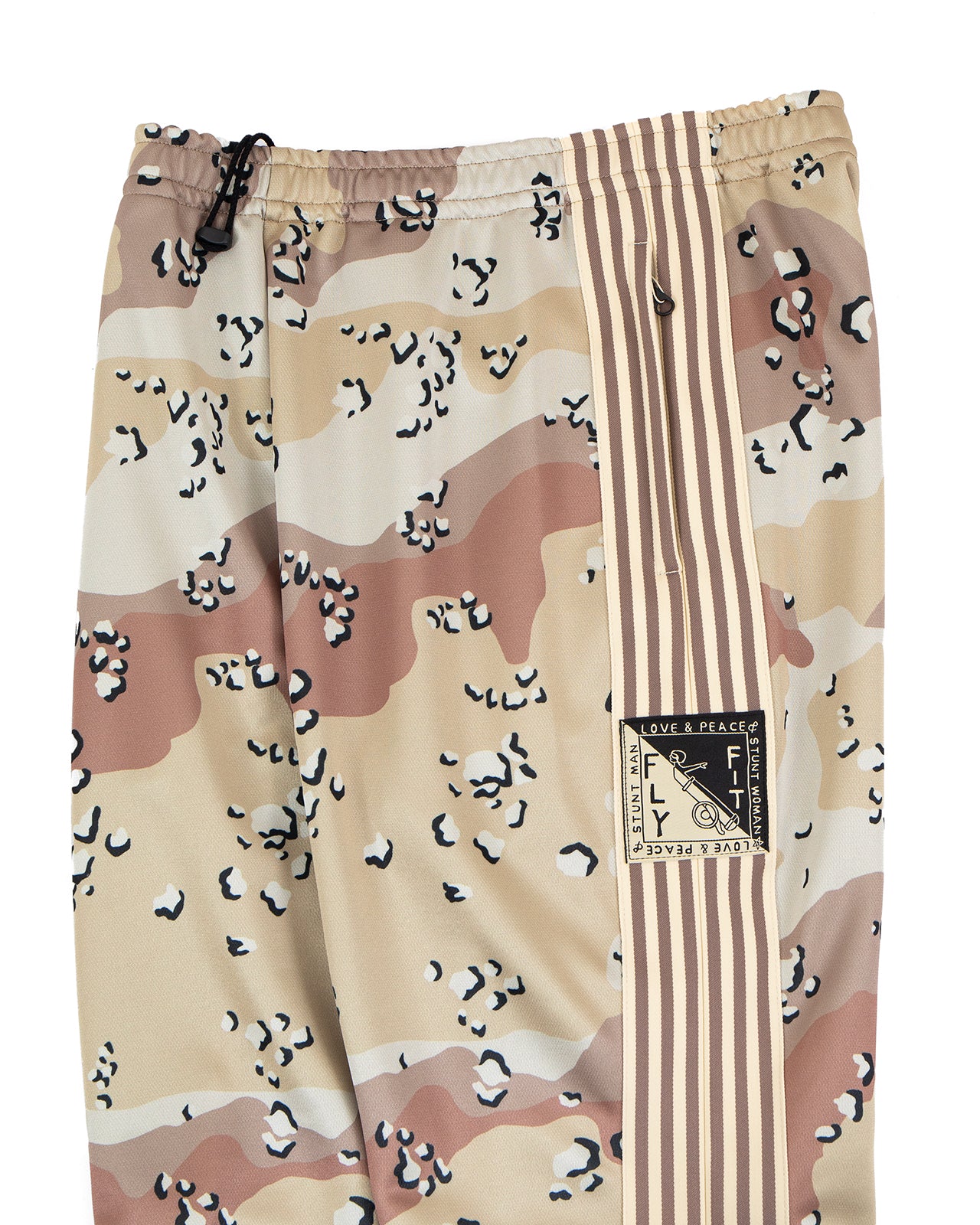 Kapital Smooth Jersey Choco-Chip Camo Track Pants - Image 4