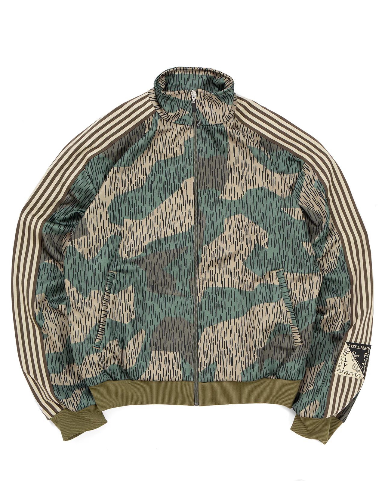 Kapital Smooth Jersey Rain Camo Track Jacket