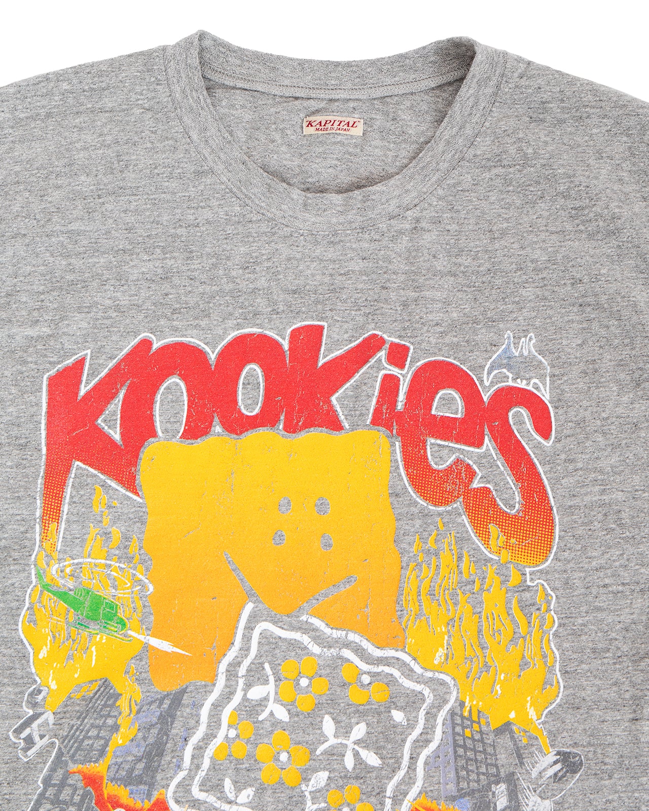 Kapital Top Jersey Non-Sleeve BIG-T, Buster Peckish Bowy - Image 3