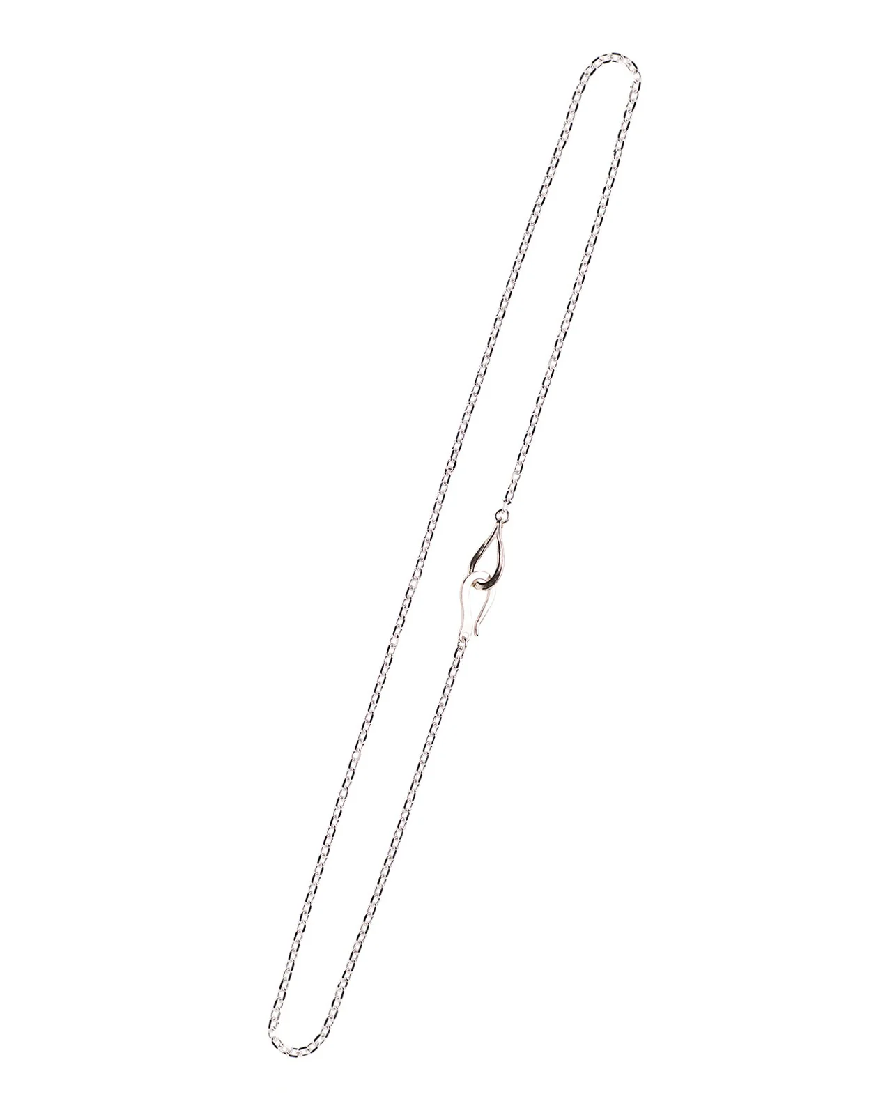 Larry Smith Silver Chain, 60cm, Medium