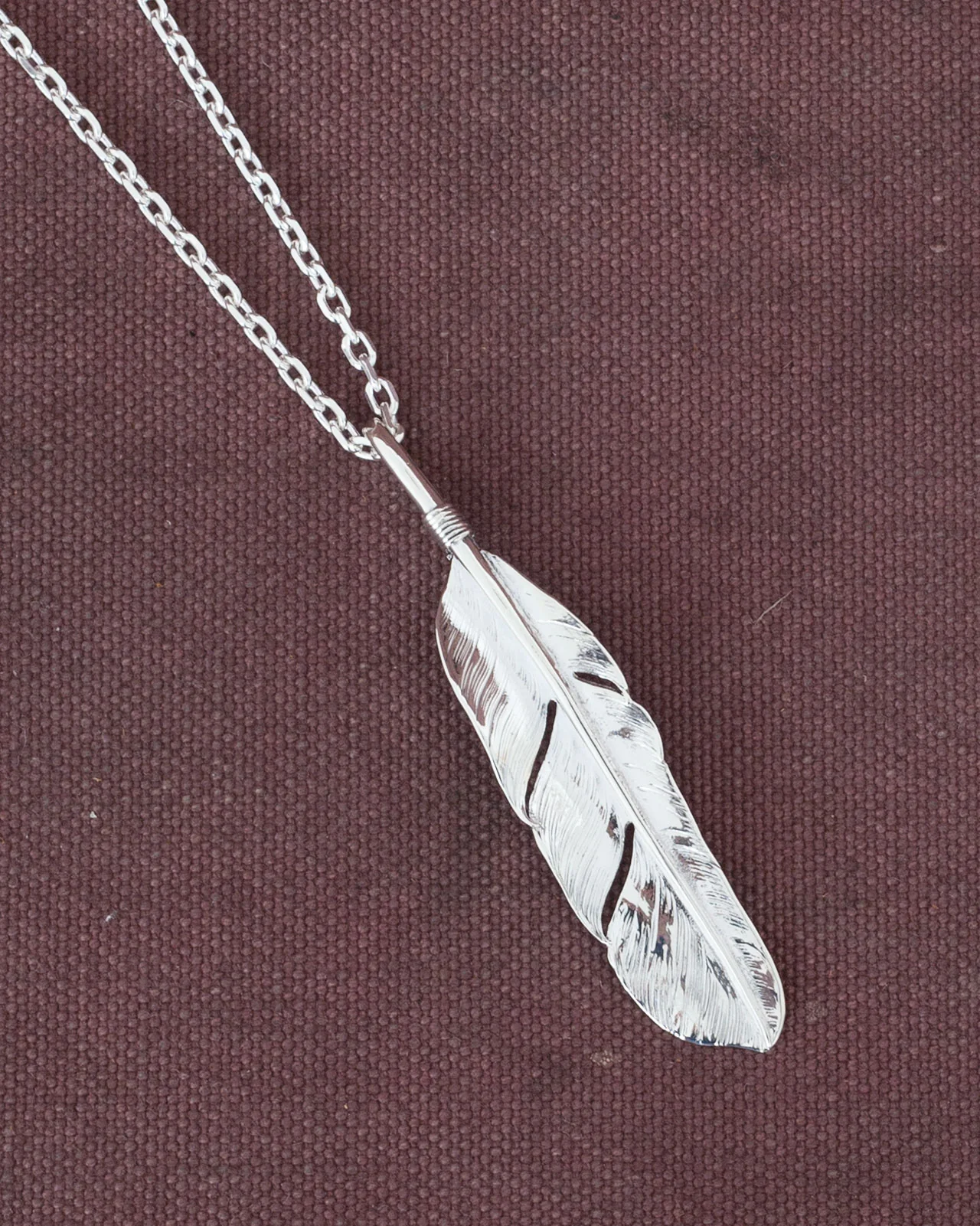 Larry Smith Silver Feather, Medium - Image 4