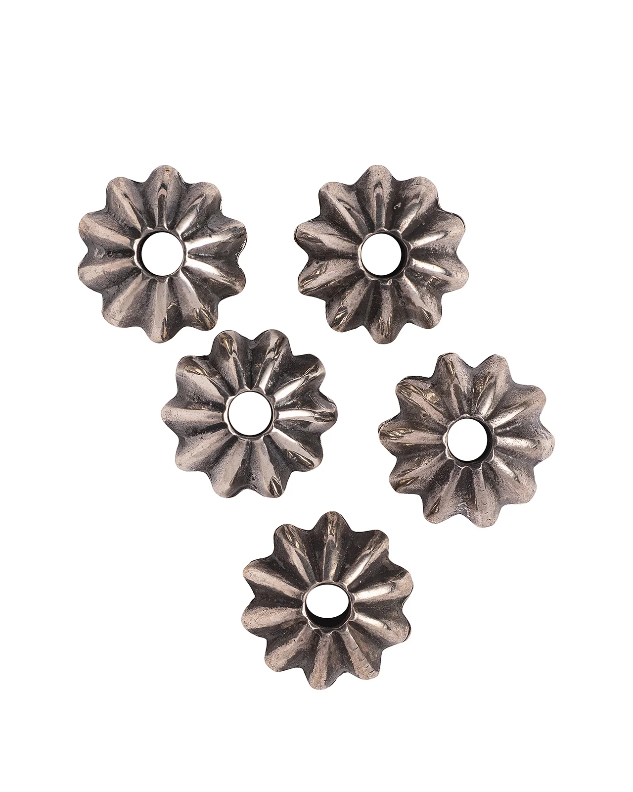 Larry Smith, Silver Shell Concha Bead, S - Image 5