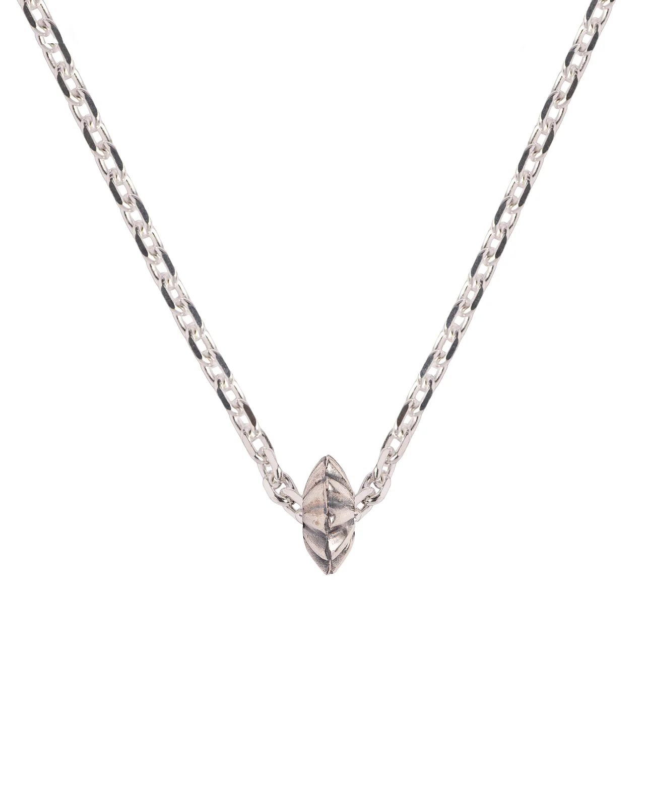 Larry Smith, Silver Shell Concha Bead, XS