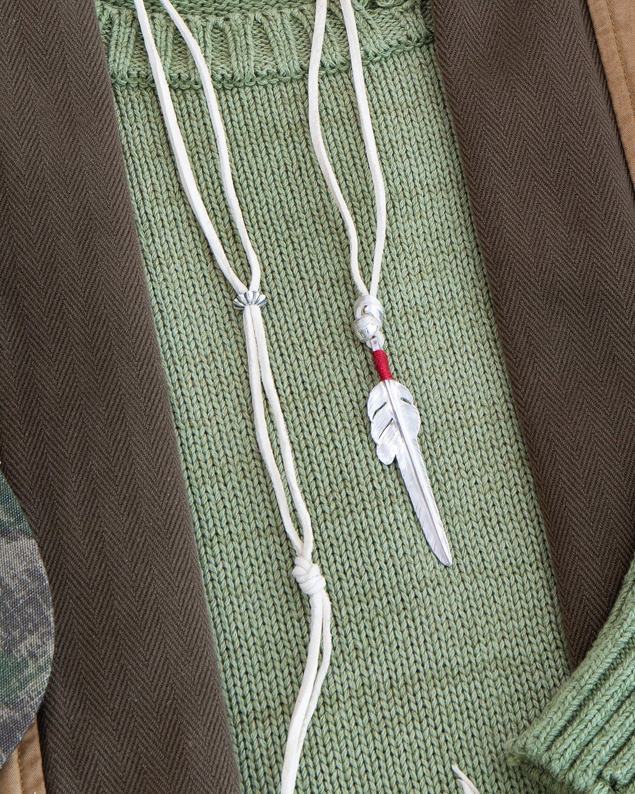 Larry Smith, Silver Shell Concha Bead, XS - Image 3