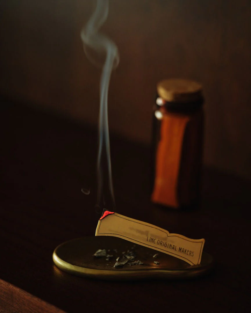 Linc Original Makers, Incense Paper Brass Holder - Image 3