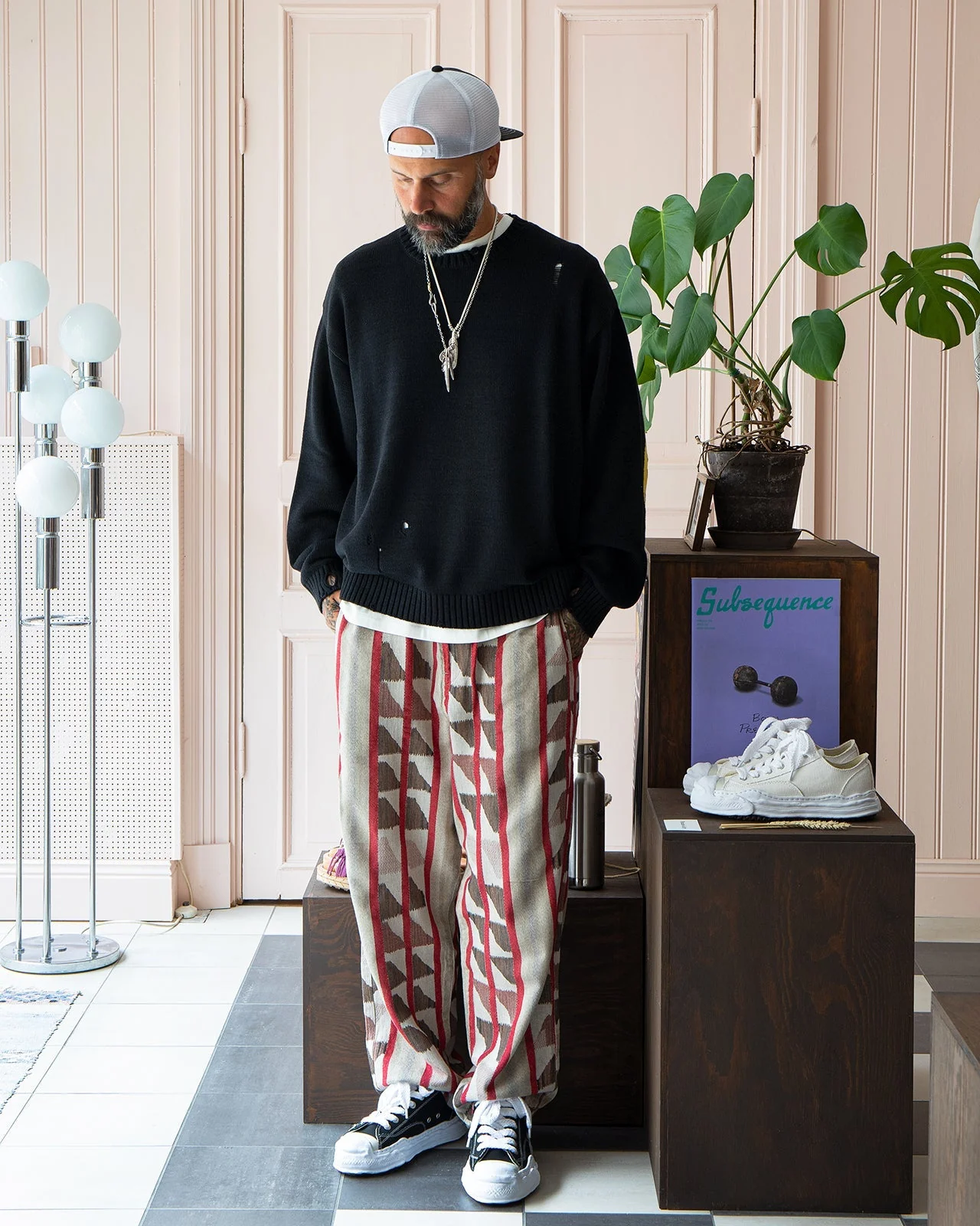 Maison Mihara Yasuhiro, Hank Low, Black - Image 4