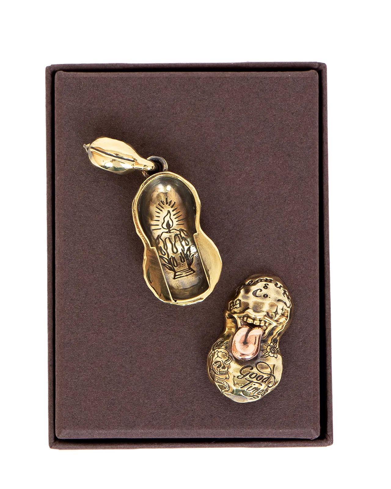 Peanuts & Co Bero Tattoo Peanuts (Slide) Medium, Brass × Silver - Image 2