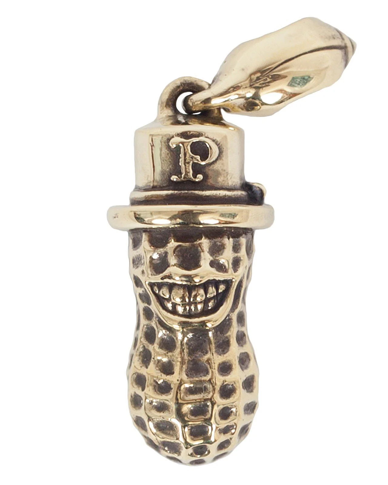 Peanuts & Co Large Peanuts Pendant, Brass