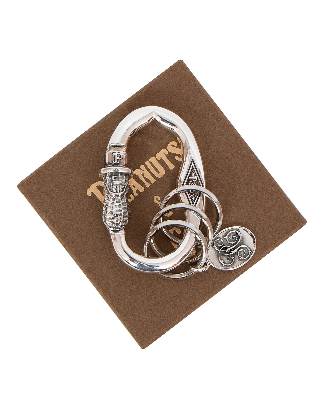 Peanuts & Co, Peanuts Carabiner, Silver