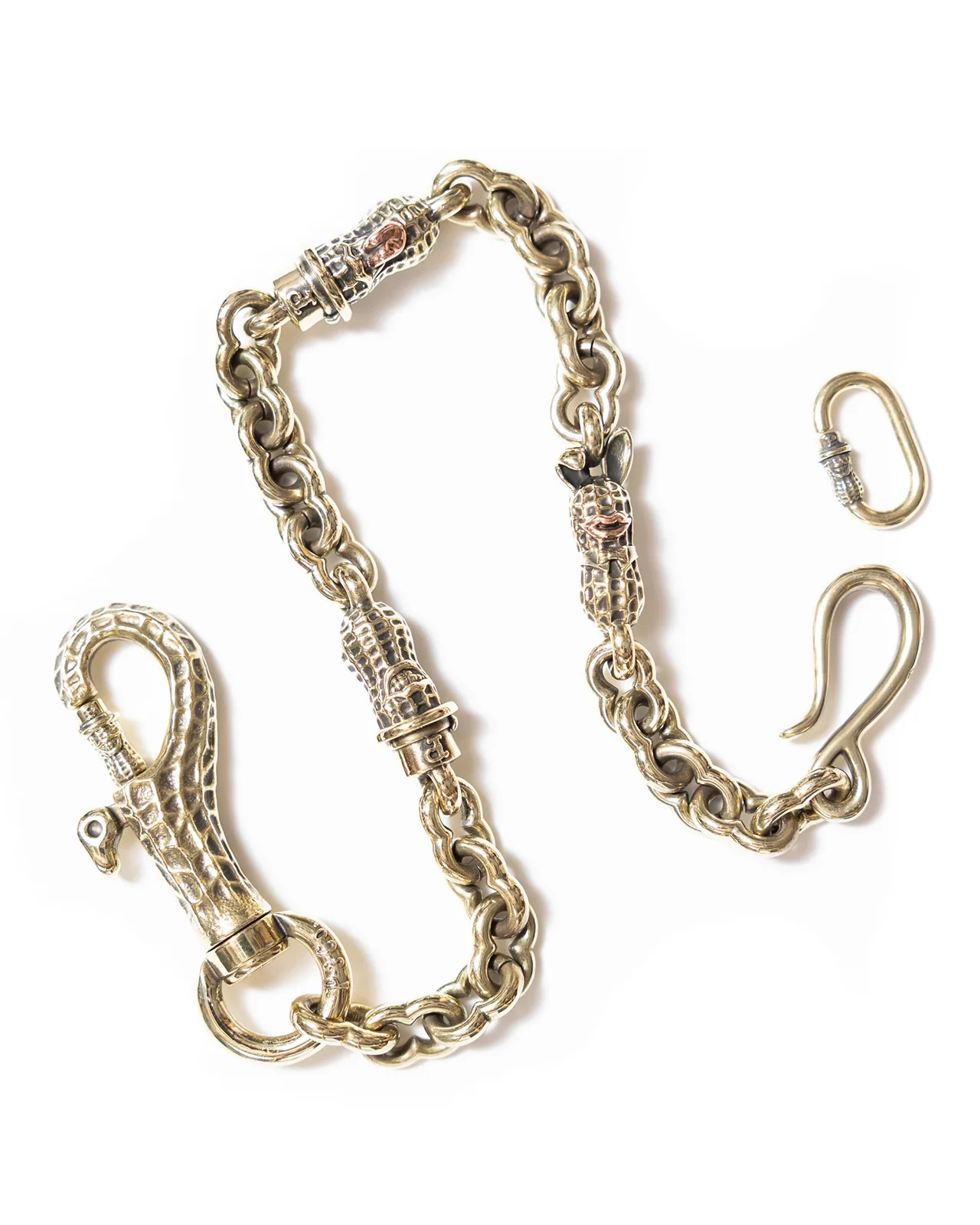 Peanuts & Co 3 Peanuts Wallet Chain Brass - Image 2