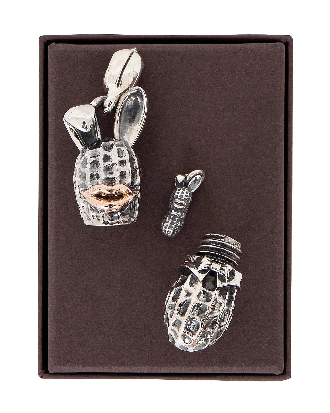 Peanuts & Co, Stash Bunny, Silver / K10PG - Image 2