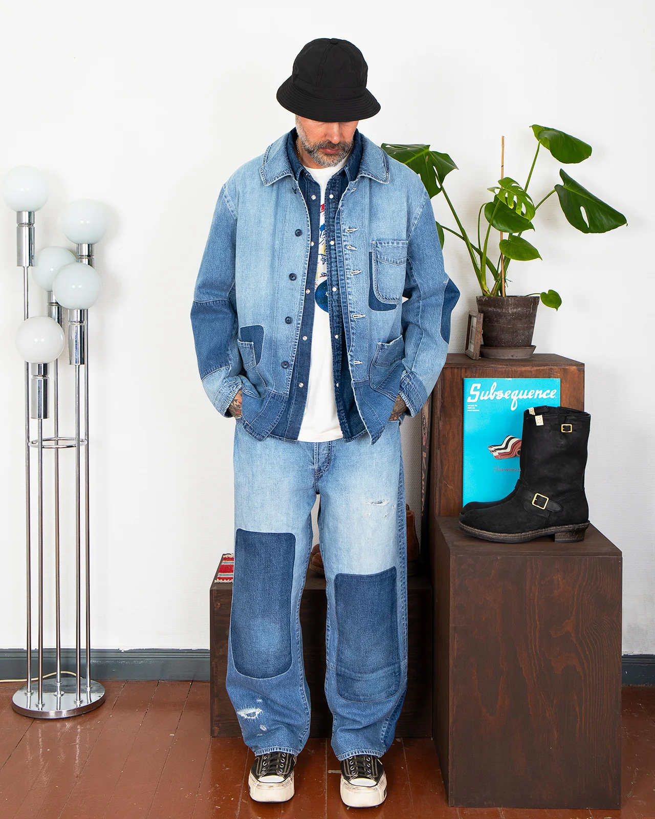 Porter Classic Cannery Row Denim Pants - Image 2
