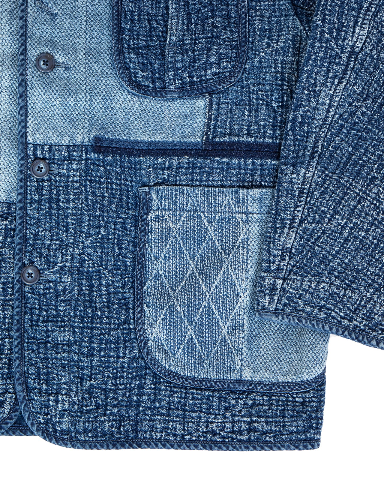 Porter Classic Kendo French Jacket, Blue - Image 5