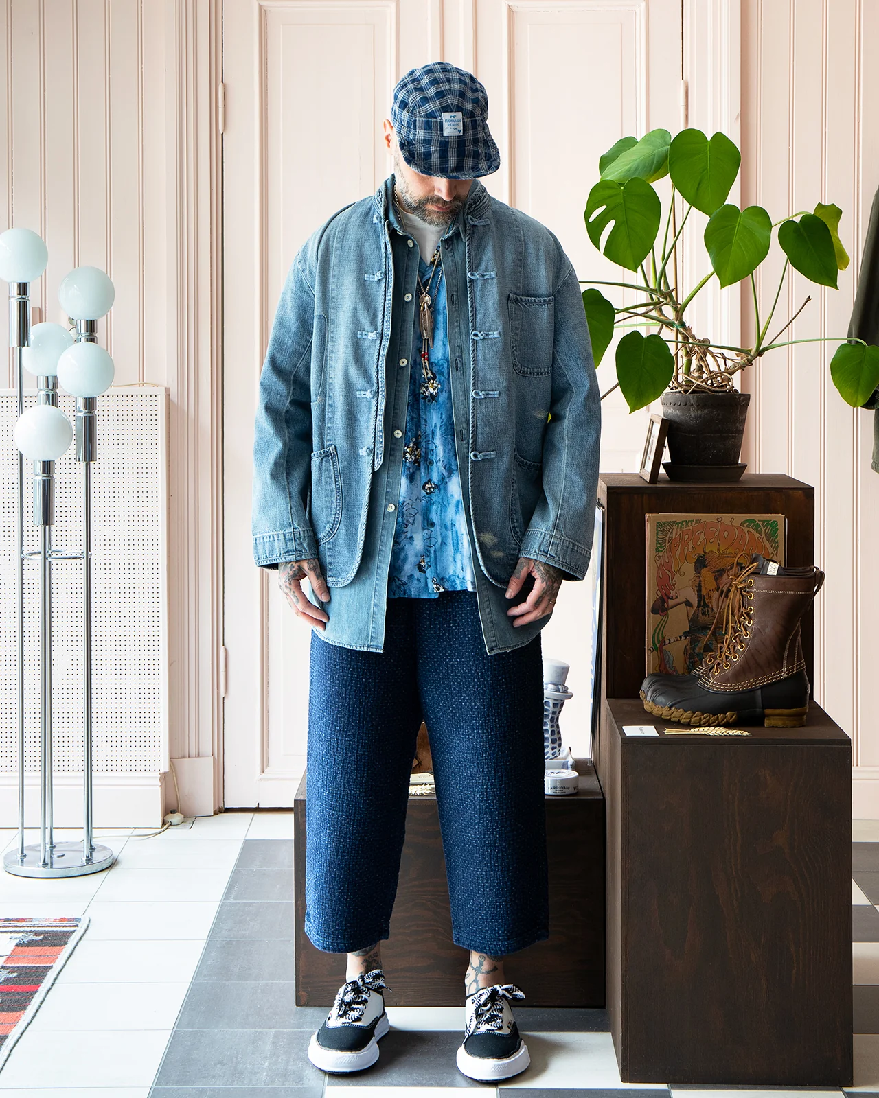 Porter Classic New Sashiko Peace Pants - Image 2