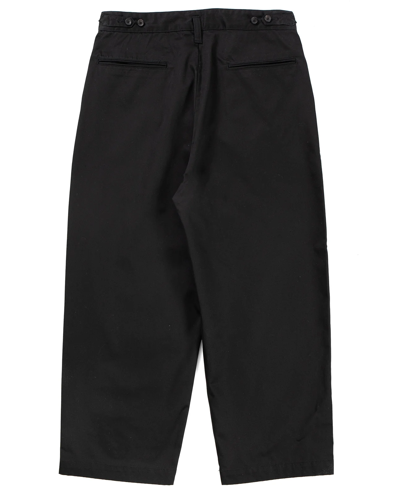 Porter Classic Summer Chinos Gene Kelly Pants, Black - Image 3