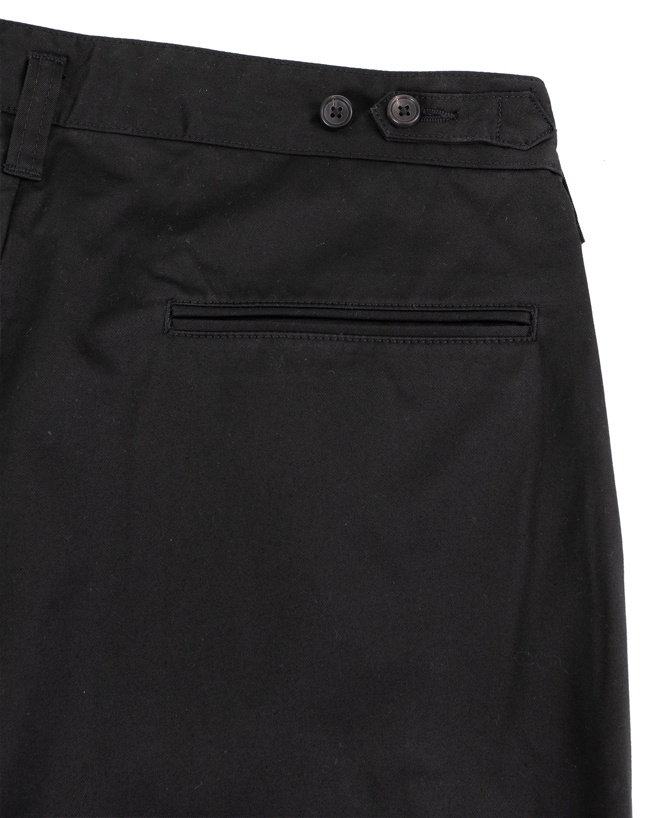 Porter Classic Summer Chinos Gene Kelly Pants, Black - Image 5