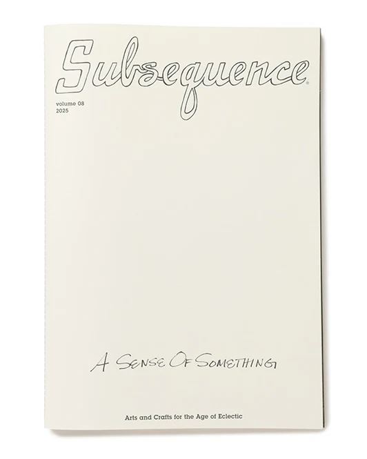 Subsequence Magazine, Vol 8