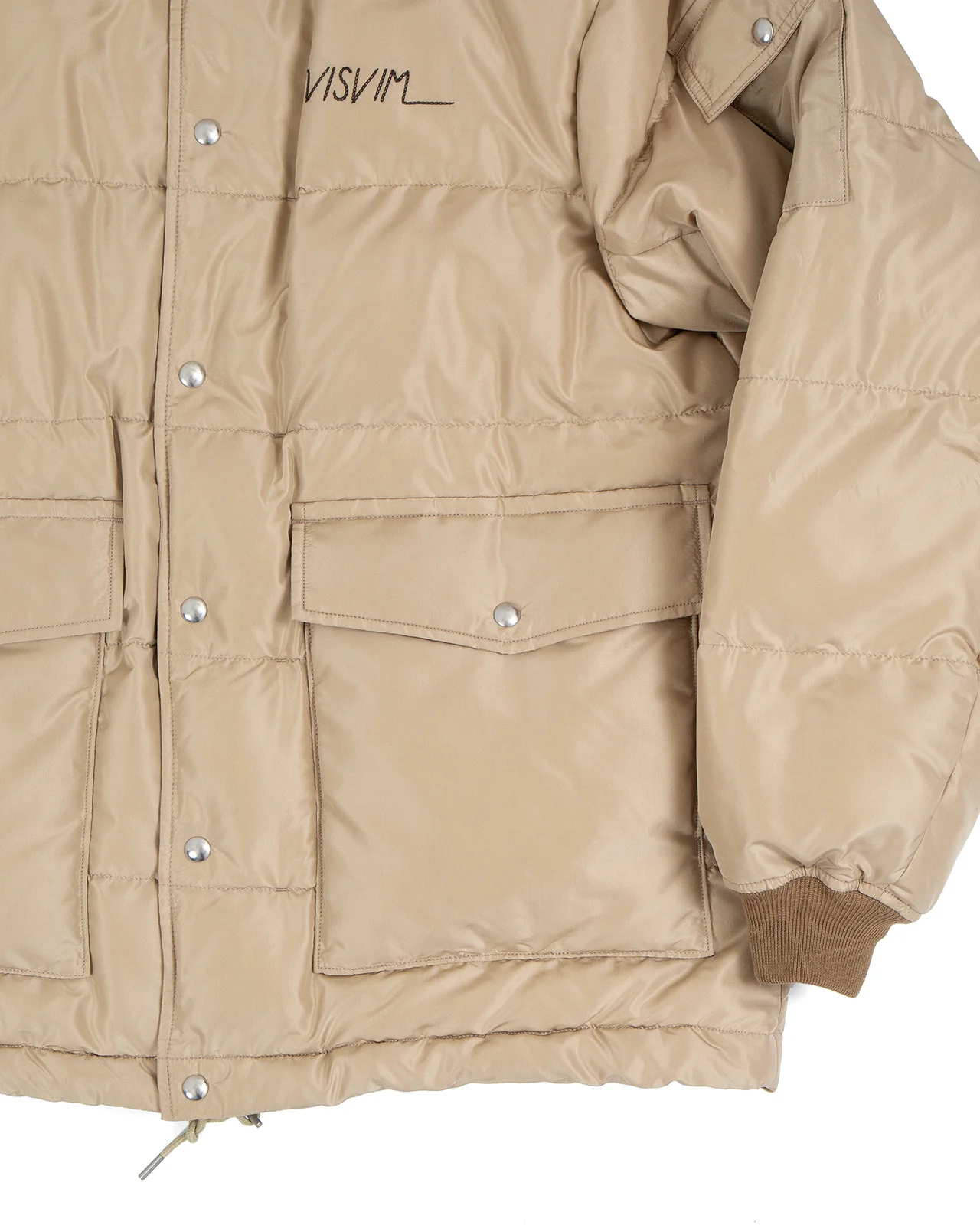 Visvim Elias Down Jacket, Beige - Image 4