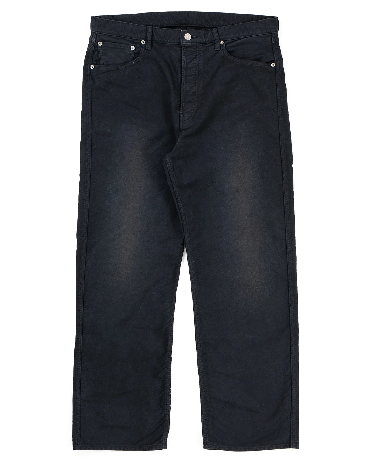 Visvim Fluxus 01 Wide G.Cords, Black