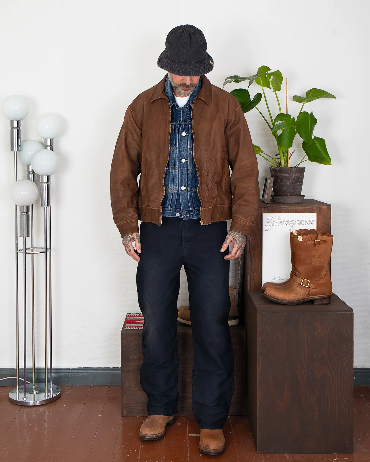 Visvim Fluxus 01 Wide G.Cords, Black - Image 2