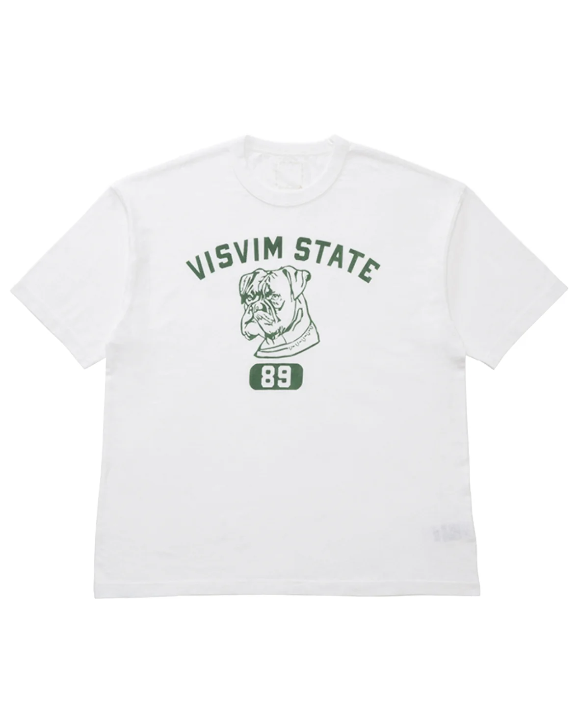 Visvim Jumbo Tee S/S 89 DMGD, White