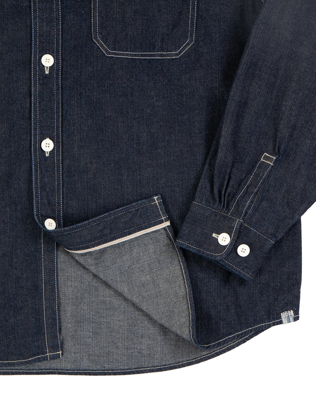 Visvim Social Sculpture Shirt, Larrikan Shirt L/S Mud OD - Image 4