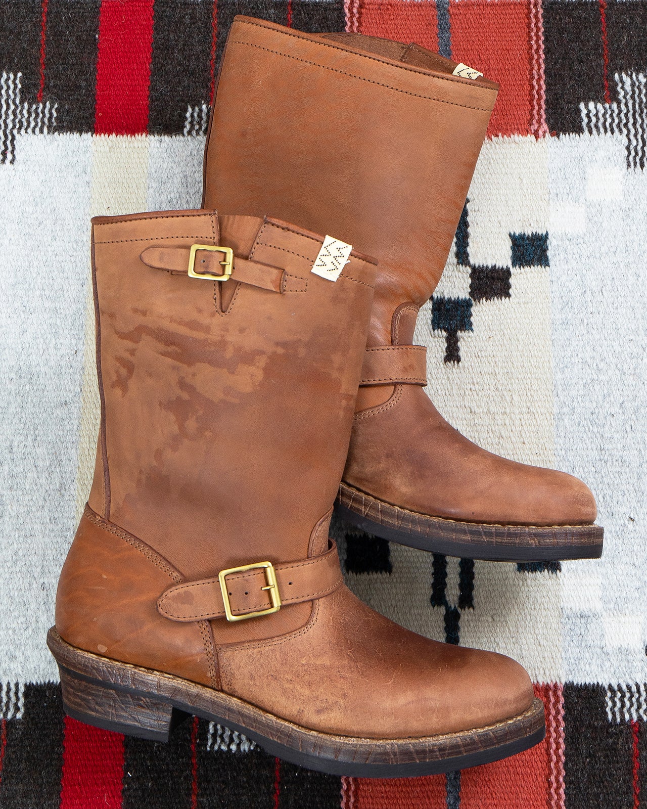 Visvim T.W.O. Boots-Folk, Brown - Image 2